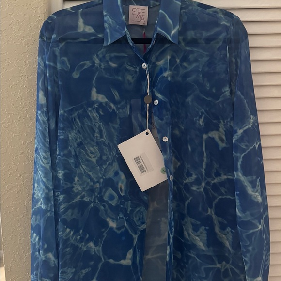 Stella Jean blouse NWT size 8 - Picture 2 of 6